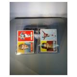 1957 Topps Football - lot of 2, numbers 44 and 50