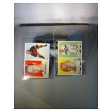 1957 Topps Football - lot of 2, numbers 51 and 52