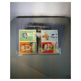 1957 Topps Football - lot of 2, numbers 86 and 87