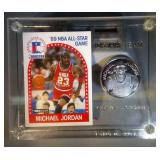 1 oz. silver Michael Jordan coin #4379 Dream Team