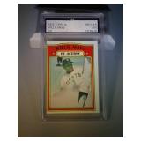 1972 Topps FGS 9.5 Mint Willie Mays in Action
