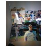 lot of 9 1982 Milwaukee Brewers auto 8x10 photos