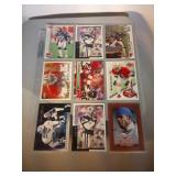 lot of 9 Deion Sanders cards