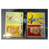 1957 Topps Football - lot of 2, numbers 40 and 47