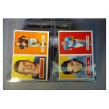 1957 Topps Football - lot of 2, numbers 55 and 56