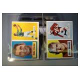 1957 Topps Football - lot of 2, numbers 61 and 62