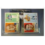 1957 Topps Football - lot of 2, numbers 86 and 87