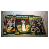 Lot of 3 Green Bay Packer Yearbooks (96,97,99)