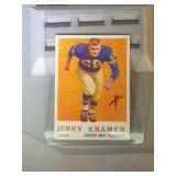 1959 Topps #116 Jerry Kramer rookie card