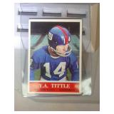 1964 Philadelphia #124 Y.A. Tittle