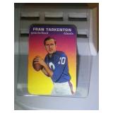 1970 Topps glossy Fran Tarkenton