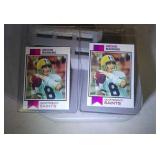 1973 Topps lot of 2 #125 Archie Manning