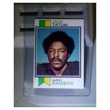 1973 Topps #288 Jack Tatum rookie card