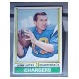 1974 Topps #158 John Unitas