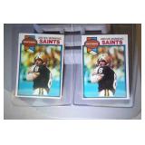 1979 Topps lot of 2 #383 Archie Manning