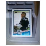 1988 Topps #327 Bo Jackson rookie card