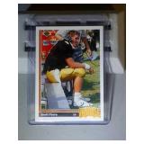 1991 Upper Deck #13 Brett Favre rookie card