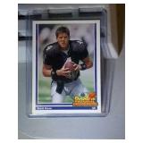 1991 Upper Deck #647 Brett Favre rookie card