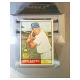 1961 Topps #35 Ron Santo rookie card