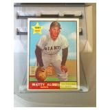 1961 Topps #327 Matty Alou rookie card
