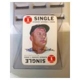 1968 Topps game card #2 Mickey Mantle