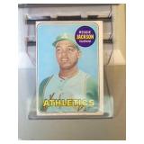 1969 Topps #260 Reggie Jackson rookie