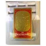 1965 Topps Embossed #26 Ed Mathews