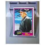 1981 Topps #315 Kirk Gibson rookie card