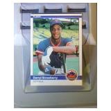 1984 Fleer #599 Darryl Strawberry rookie
