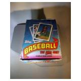 1989 Topps baseball wax box