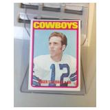 1972 Topps #200 Roger Staubach rookie card