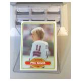 1980 Topps #225 Phil Simms rookie card