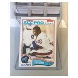 1982 Topps #434 Lawrence Taylor rookie card