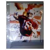 Jake Plummer autographed 8 x 10 photo w/COA