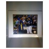 Ryan Braun and Aaron Rodgers 8 x 10 photo