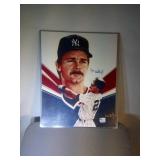 Don Mattingly autographed 8 x 10 photo with COA