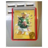 1996 Action Packed 24 Karat Brett Favre insert # 1
