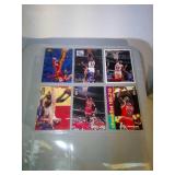 Michael Jordan 6 card lot