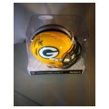Ty Montgomery autographed Packer mini helmet