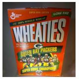 lot of 5 Wheaties boxes - full Packers SBXXXI