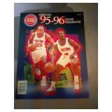 1995-96 Detroit Pistons Yearbook