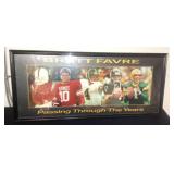 Brett Favre "Passing Through the Years" photo