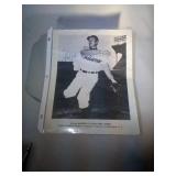 Bob Feller autographed printed photo