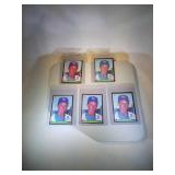 1985 Donruss BB Bret Saberhagen rookie lot of 5