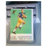 1959 Topps Lew Carpenter FB - Packers