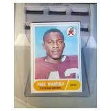 1968 Topps Paul Warfield FB