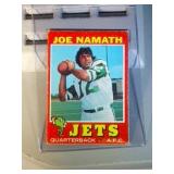 1971 Topps Joe Namath FB