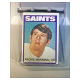 1972 Topps Archie Manning FB rookie