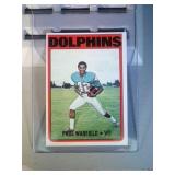 1972 Topps Paul Warfield FB