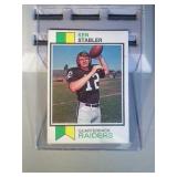 1973 Topps Ken Stabler FB rookie